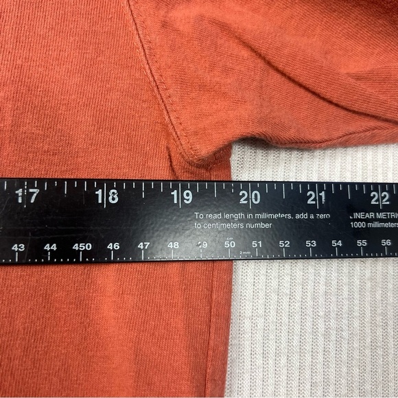 Carhartt Loose Fit Pocket T-Shirt Men’s Small Rust Orange Cotton Workwear Crew - Picture 6 of 7